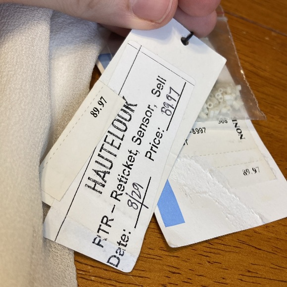 Joie Womens Size Medium Elvire Porcelain Beaded White Camisole 100% Silk NWT - Picture 13 of 15